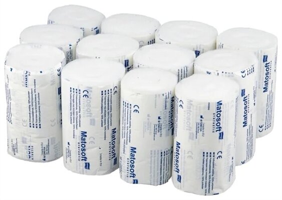 Підкладка під гіпсовий бинт Matopat Matosoft Synthetic нестерильна 15 см x 3 м, 12 штук