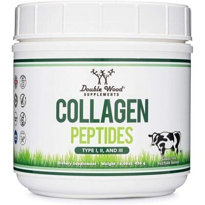 Колаген Double Wood Collagen Peptides (Type I, II та III), 456 г