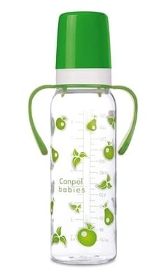 Пляшечка Canpol Babies BPA Free 11/815 з ручкою, 250 мл