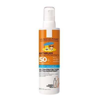 Спрей сонцезахисний La Roche-Posay Anthelios Dermo-Pediatrics для чутливої шкіри дітей, SPF50 +, 200мл