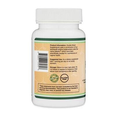 Пробіотик Double Wood Vaginal Probiotic (5 Billion CFU), 60 капсул