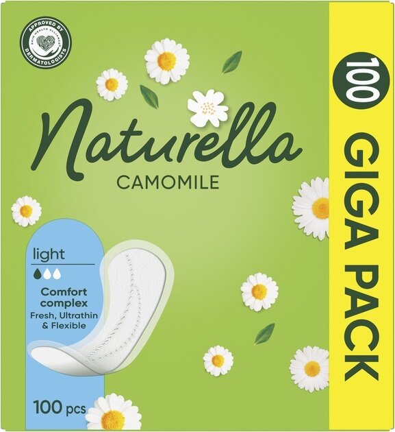 Прокладки щоденні Naturella Camomile Light, 100 шт