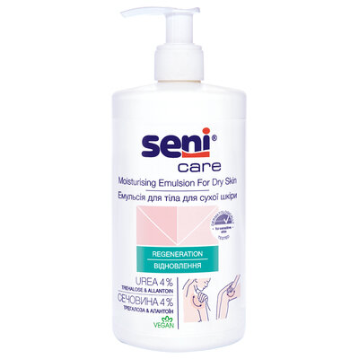Емульсія Seni Care для тіла, для сухої шкіри, 500 мл