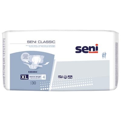 Підгузки для дорослих Seni Classic extra large, розмір 4, 30 штук