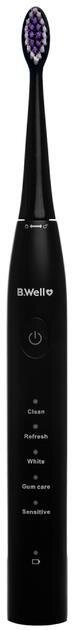 Електрична зубна щітка B.Well PRO-850 звукова, чорна
