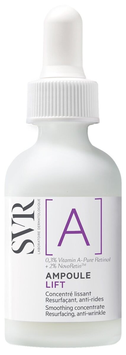 Концентрат для обличчя SVR [A] Ampoule Lift Smoothing Concentrate розгладжуючий проти ознак старіння, 30 мл