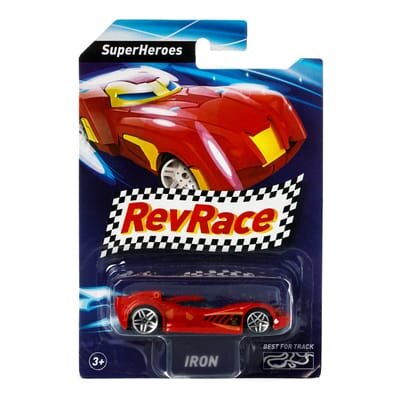Іграшка RevRace автомобіль супергерої Айрон