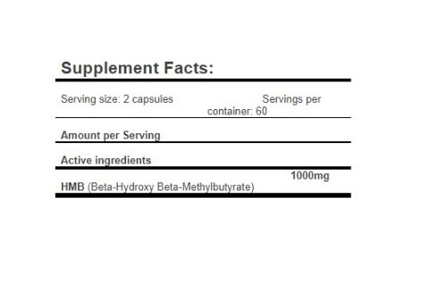 Гідроксиметилбутират Amix Nutrition HMB, 120 капсул