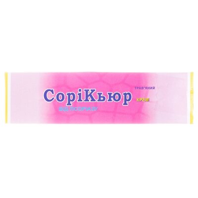 Сорікьюр крем при псоріазі по 25 г у тубах