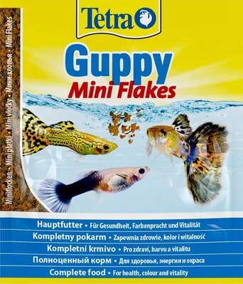 Корм для всіх видів гуппі Tetra Guppy, 12 г