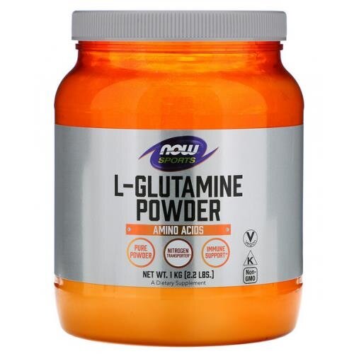 L-глютамін NOW Sports L-Glutamine порошок, 1000 г