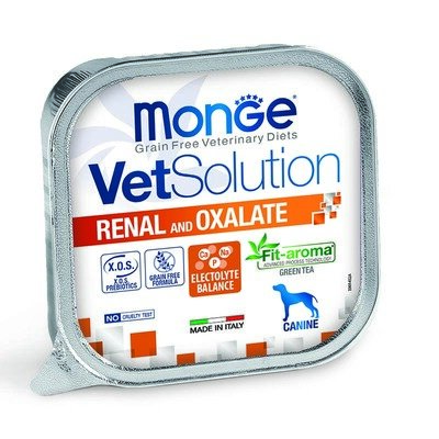 Корм вологий для собак Monge Dog VetSolution Renal oxalat canine при нирковій недостатності, 150 г