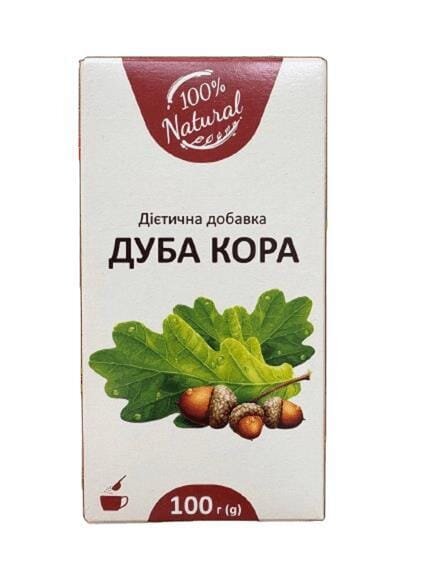 Дуба кора 100% Natural по 100 г у пач.