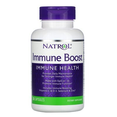 Мультивітаміни Natrol Immune Boost для зміцнення імунітету, 30 капсул