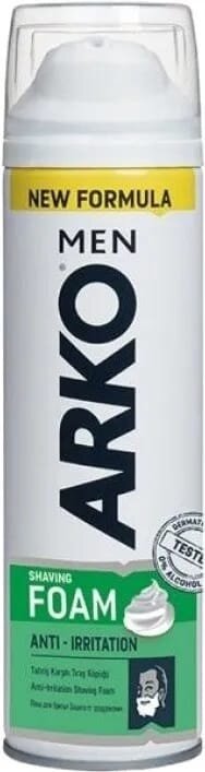 Піна для гоління Arko Men Anti-Irritation захист від подразнень, 200 мл
