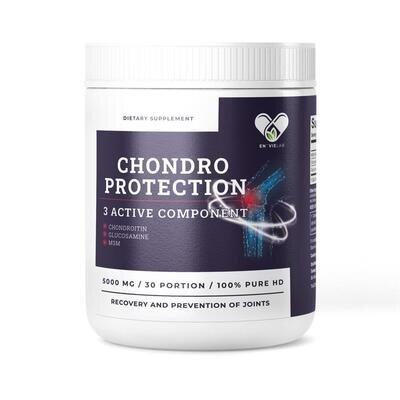 Хондропротектор En'vie Lab 3 Active Component для суглобів, зі смаком полуниці, порошок, 30 порцій