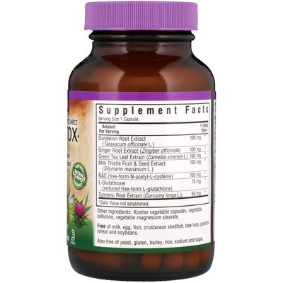 Комплекс для детоксикації печінки Bluebonnet Nutrition Targeted Choice Liver Detox капсули №60
