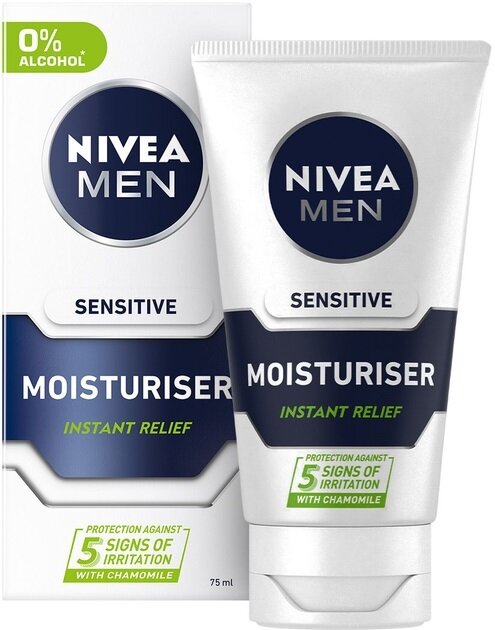 Крем-бальзам після гоління Nivea Men Sensitive заспокійливий для чутливої шкіри, 75 мл