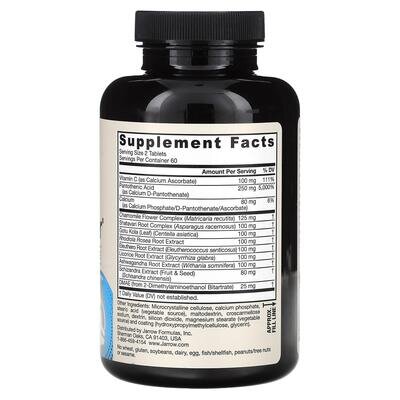 Підтримка наднирників Jarrow Formulas Adrenal Optimizer, 120 таблеток
