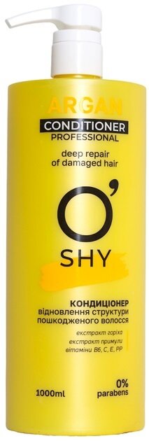 Кондиціонер для волосся O'Shy Argan Відновлення структури пошкодженного волосся, 1 л