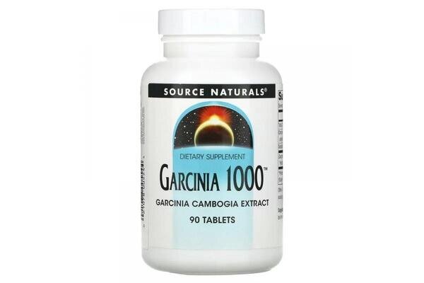Гарцинія Source Naturals Garcinia 1000 мг, 90 таблеток