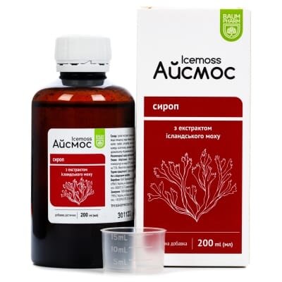 Айсмос Baum Pharm сироп по 200 мл у флак.
