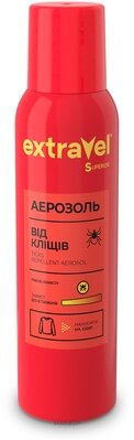 Аерозоль ExtraVel Superior від кліщів, 100 мл