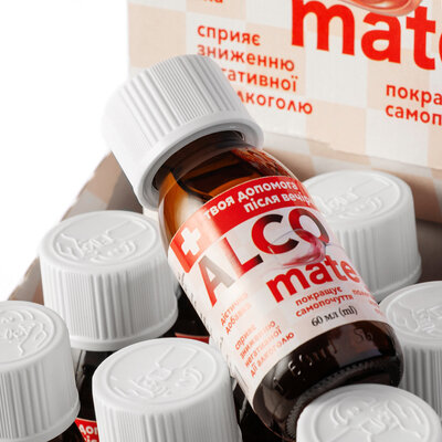 АЛКО мате ALCO mate розчин д/перор. заст. по 60 мл у флак.