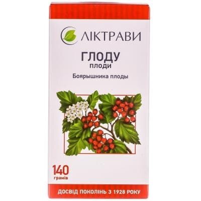 Глоду плоди по 140 г у пач. з внут. пак.