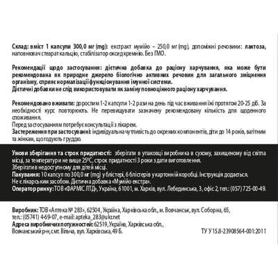 Мумійо Solution Pharm капсули №60