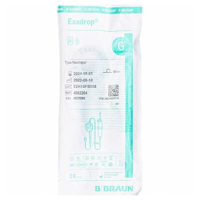 Крапельниця-регулятор B.Braun Exadrop Neutrapur 4062264 з інтегр. наб. для в/в вливань 150 см