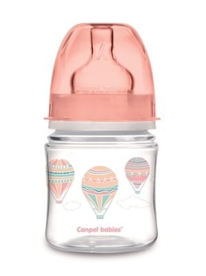 Пляшечка антиколікова Canpol Babies EasyStart PP In the Clouds 35/224_pin з широким отвором, 120 мл
