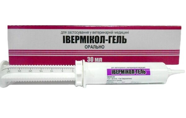 Івермікол (ДЛЯ ТВАРИН) гель для зовнішнього застосування, 30 г