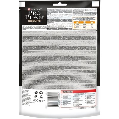 Ласощі для дорослих собак Purina Pro Plan Biscuits печиво з ягням та рисом, 400 г