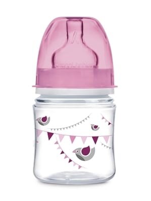 Пляшечка антиколікова Canpol Babies EasyStart PP Let`s celebrate 35/228_pin з широким отвором,120 мл
