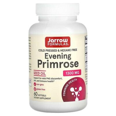Примула вечірня Jarrow Formulas Evening Primrose капсули по 1300 мг №60