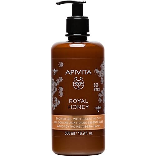 Гель для душу Apivita Royal Honey з ефірними оліями, 500 мл