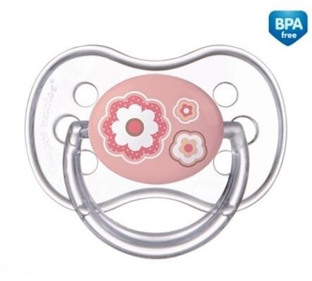 Пустушка силіконова Canpol Babies Newborn baby симетрична 22/582_pin, 18+ місяців, 1 шт