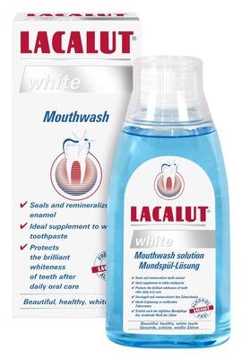 Ополіскувач для порожнини рота Lacalut White, 300 мл