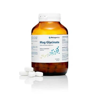 Маг Гліцинат Metagenics Mag Glycinate таблетки №120 у бан. скл.