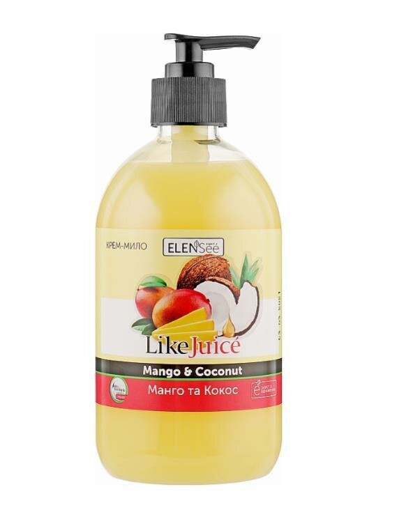 Крем-мило рідке Elensee Like Juice Манго-Кокос, 500 мл