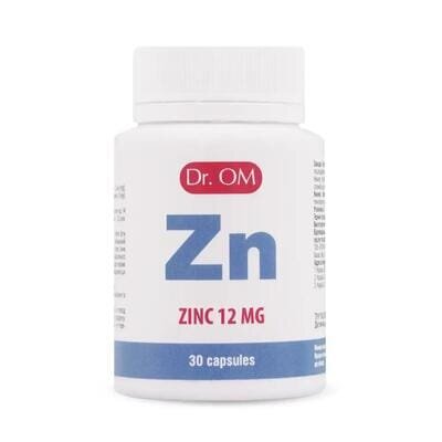 Цинк Dr. OM Zink 12 мг капсули №30