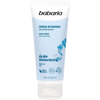 Крем для рук Babaria Hyaluronic Acid з гіалуроновою кислотою, 75 мл
