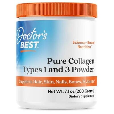 Колаген 1 і 3 типу Doctor's Best Collagen Types 1 & 3 порошок, 200 г