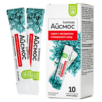 Айсмос Baum Pharm сироп №10 у стіках