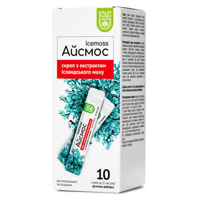 Айсмос Baum Pharm сироп №10 у стіках