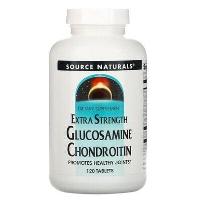 Глюкозамін і хондроїтин Source Naturals Glucosamine Chondroitin, 120 таблеток