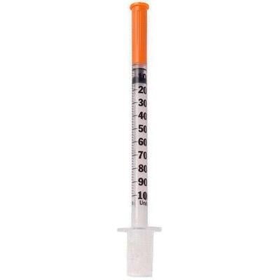 Шприц інсуліновий 1 мл U-100 BD Micro-Fine Plus 29G (0.33 x 12.7 мм), 1 штука