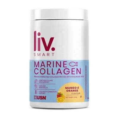 Морський колаген USN LivSmart Marine Collagen манго-апельсин, 330 г