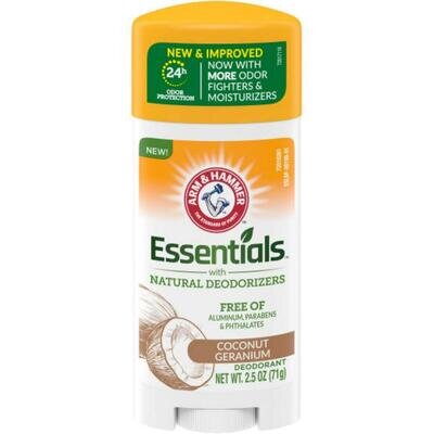 Дезодорант Arm & Hammer Essentials із кокосом і геранню, 71 г